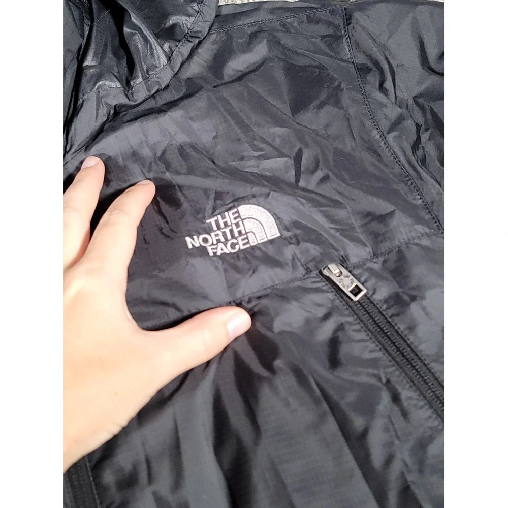 The North Face Jacket Size XL Black Mens Hooded Ski Full Zip Outdoors Trail Hike